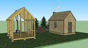 Thoreau Cabin Plans Framing